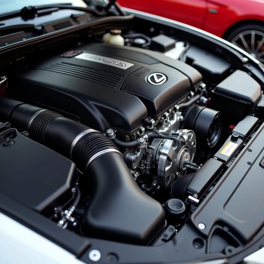 Lexus RC Engine Bay