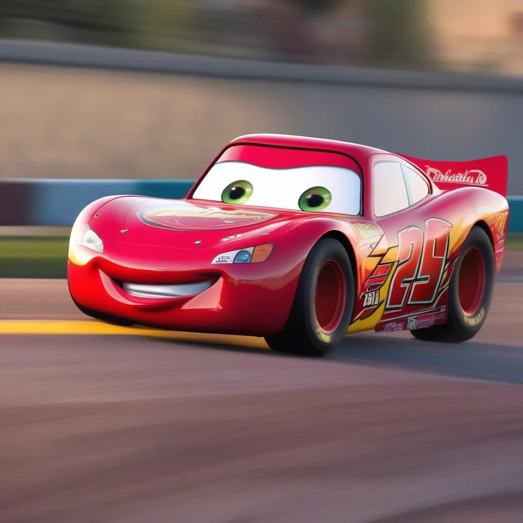 Lightning McQueen Race Car