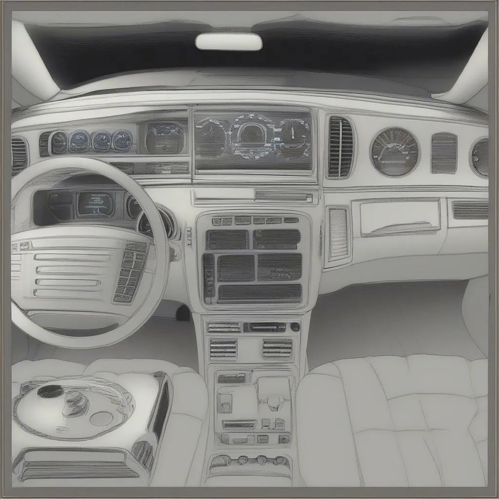 Lincoln Town Car Dashboard