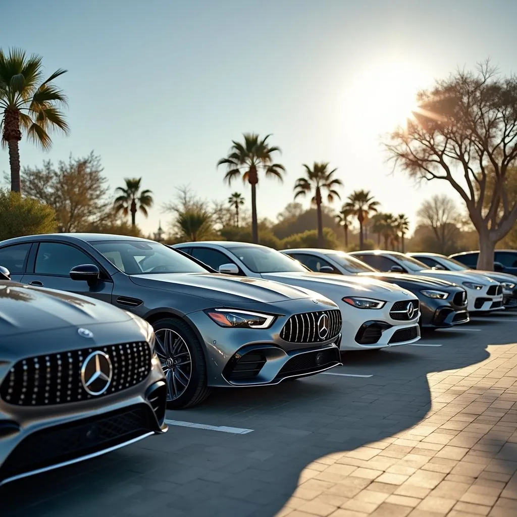 Luxury Car Rental Fleet