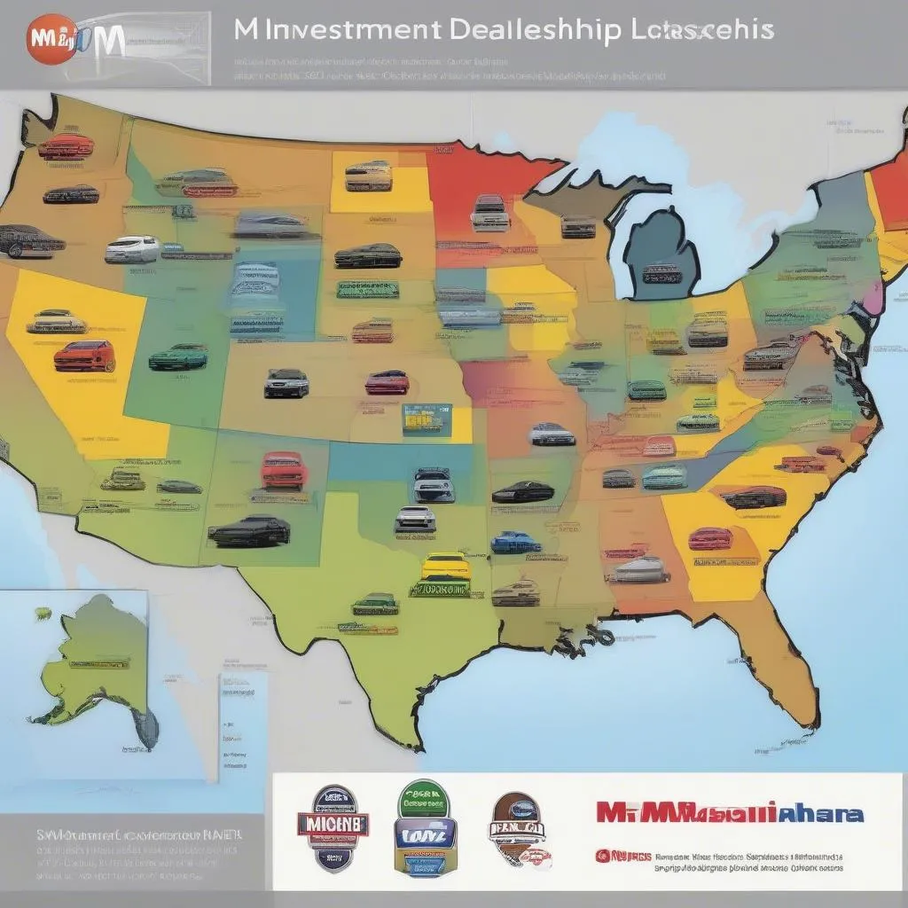 M&amp;M Investment Cars location map