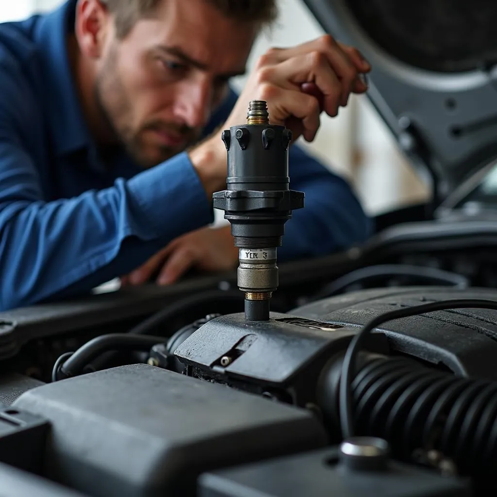 Car Breakdown Due to a Faulty Crankshaft Sensor