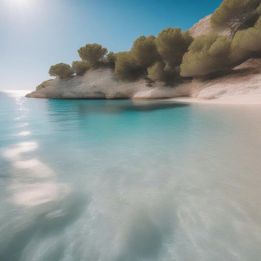 Mallorca beach view