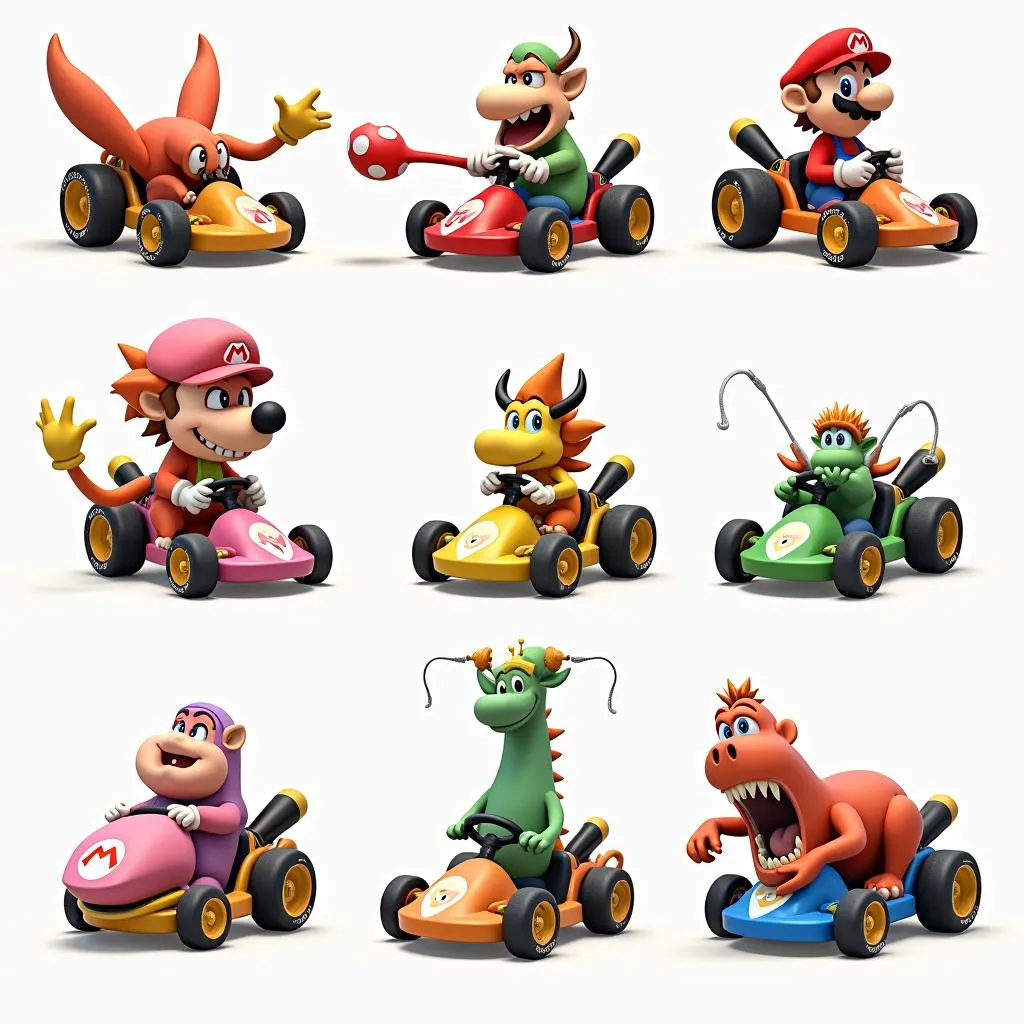 Mario Kart Car Designs