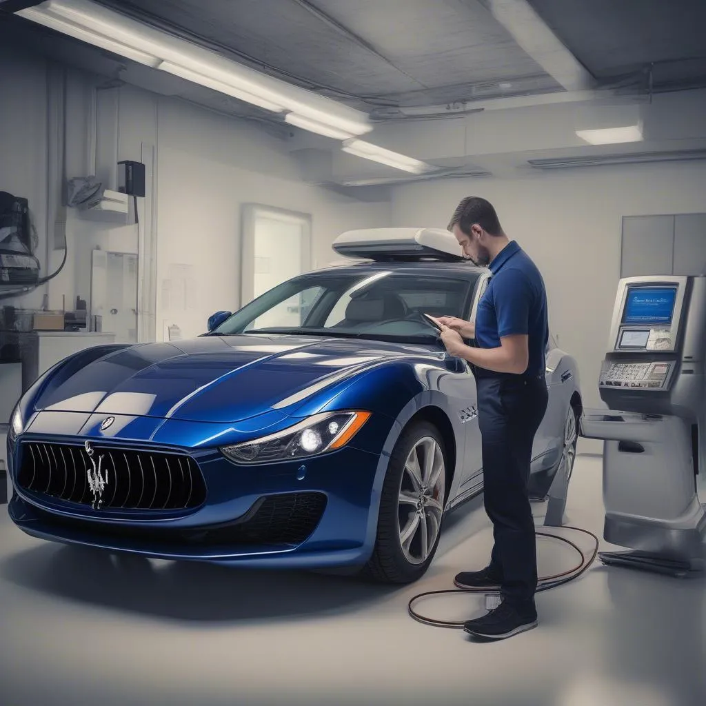 Maserati dealer scanner