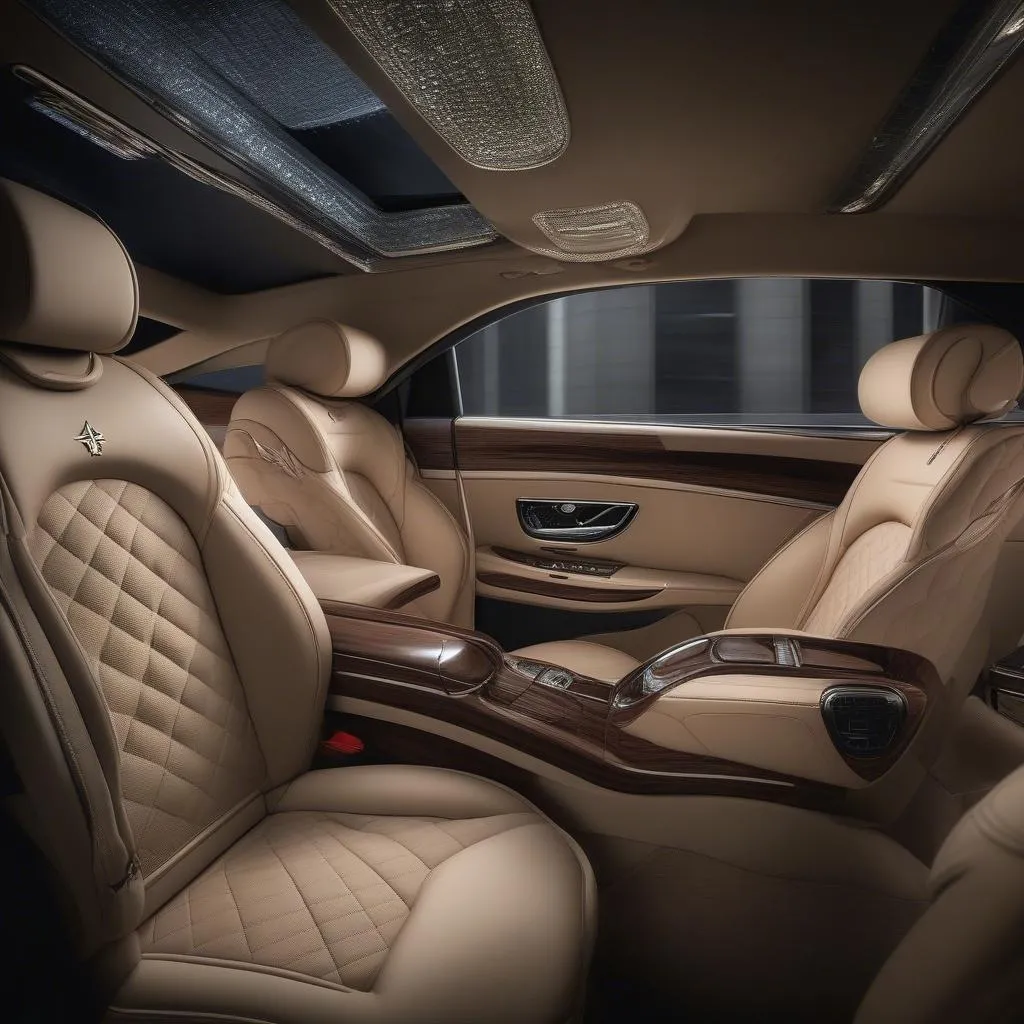 Maybach S-Class interior