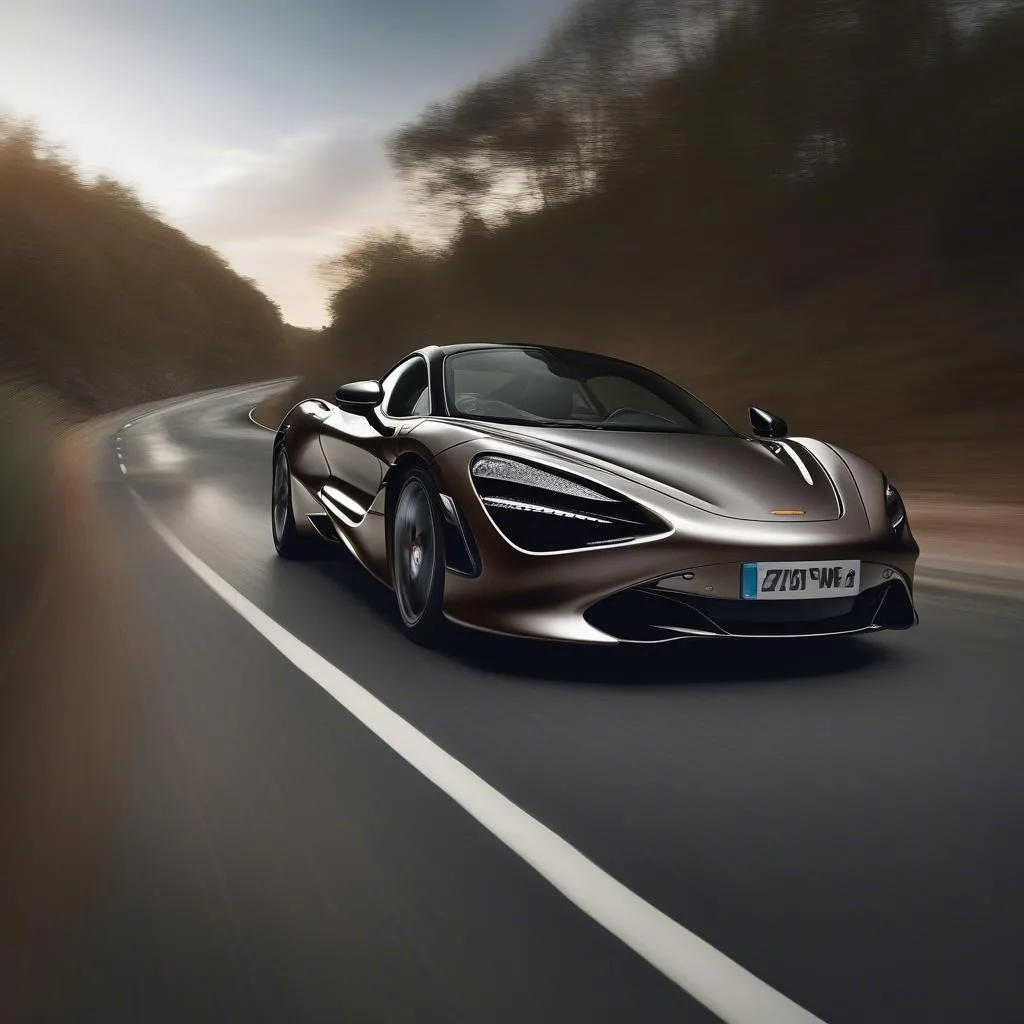 mclaren 720s driving