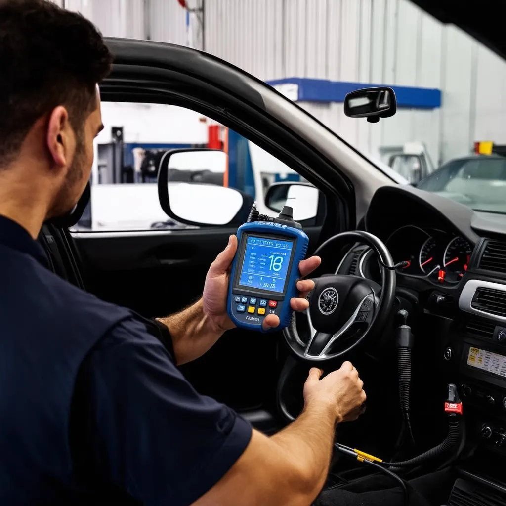 car repair shop diagnostics