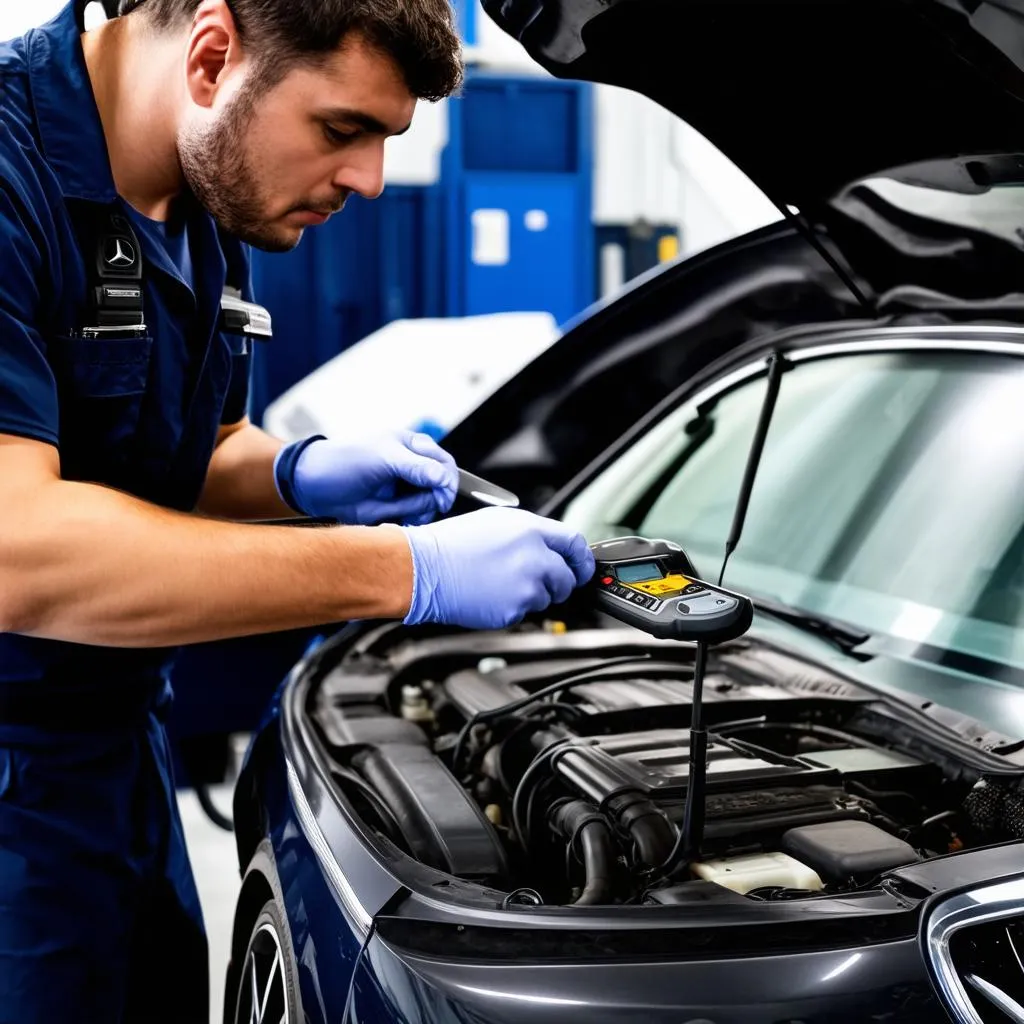 Mercedes-Benz car repair