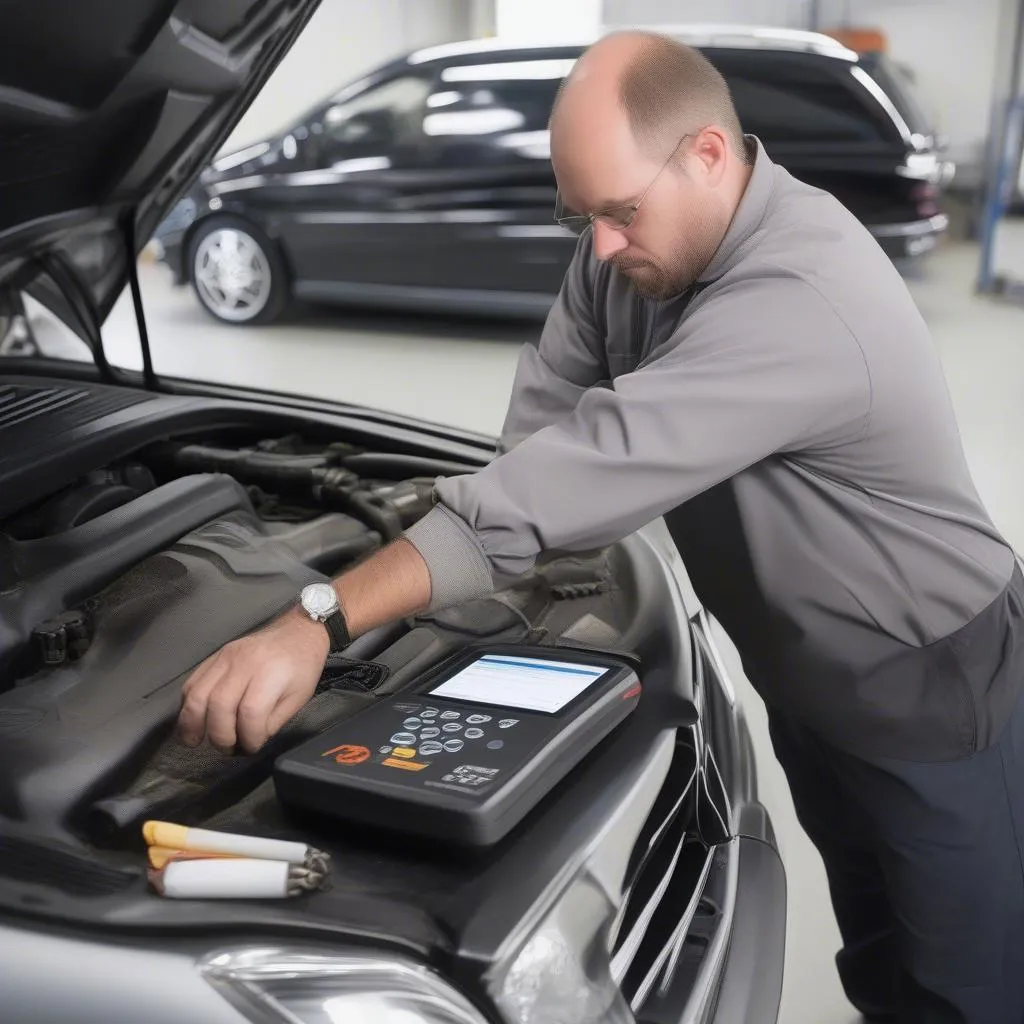 Mercedes-Benz Engine Diagnostics Using the Innova 5510