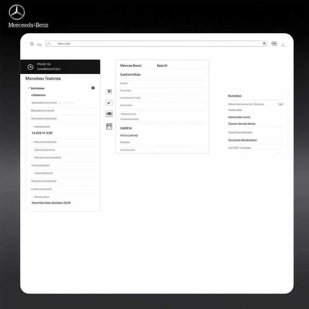 Mercedes-Benz EPC 2018.04 Interface