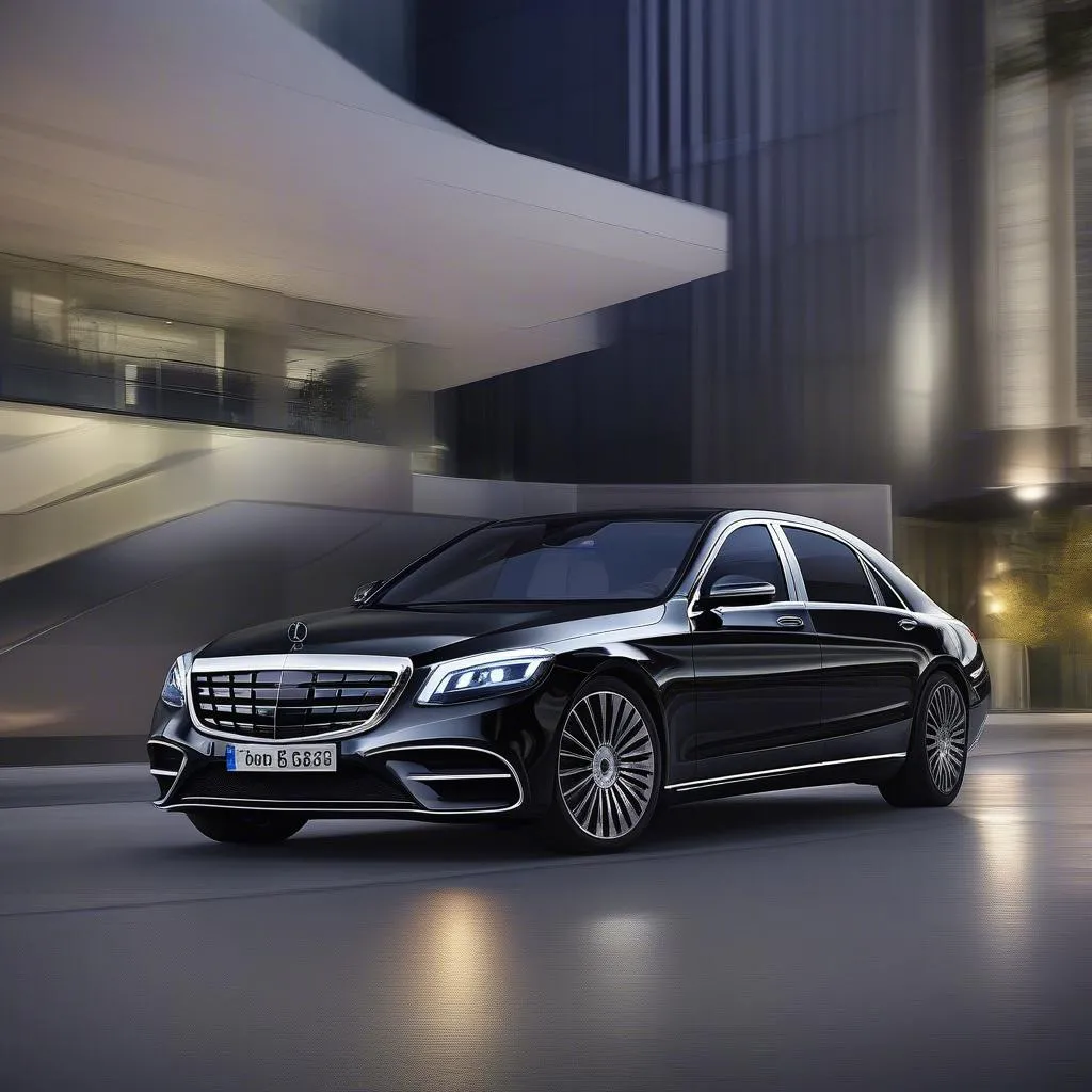 Mercedes-Benz S-Class Wheel Lights Design