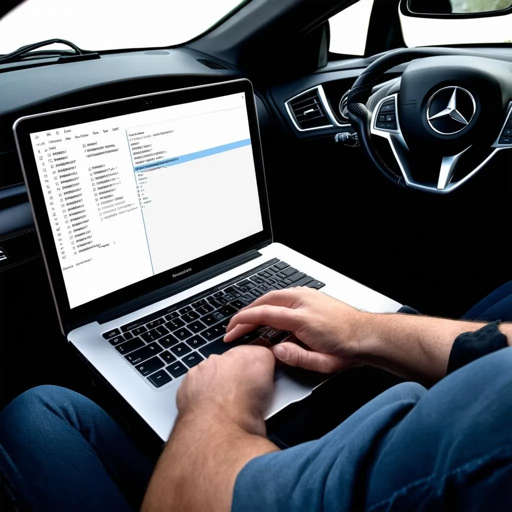 Mercedes coding software