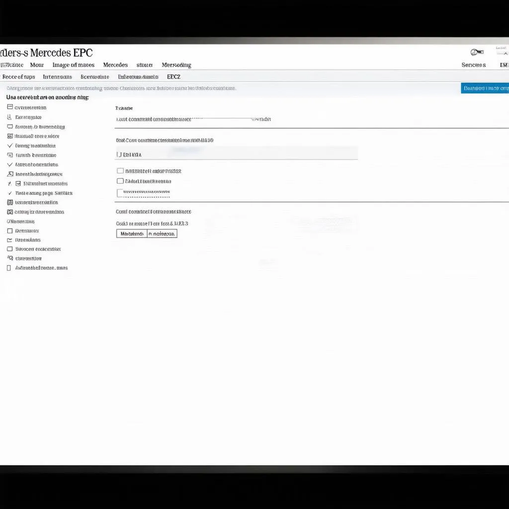 Mercedes EPC Language Settings