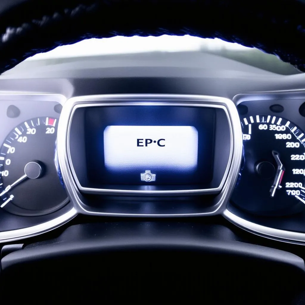 mercedes epc light