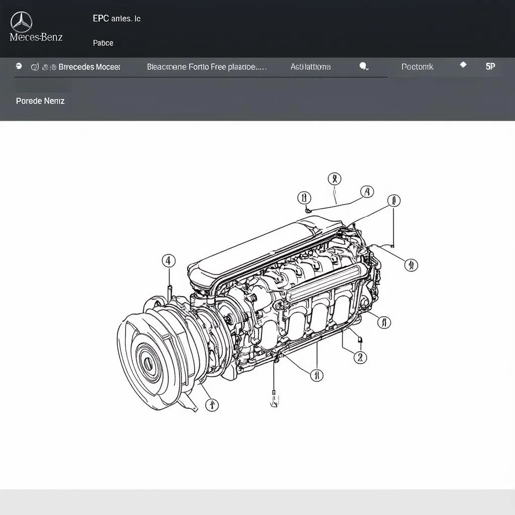 Mercedes-Benz EPC Parts Catalog