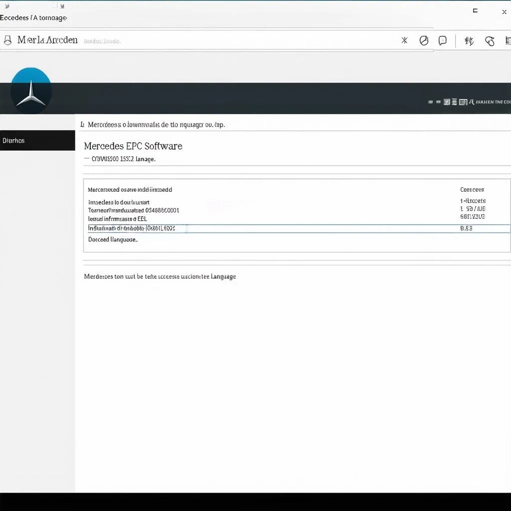 Mercedes EPC Software Download