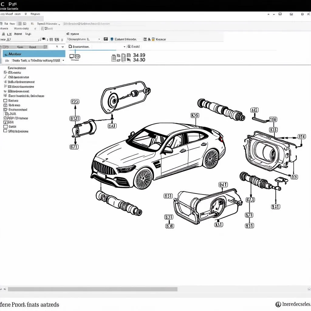 Mercedes EPC Software