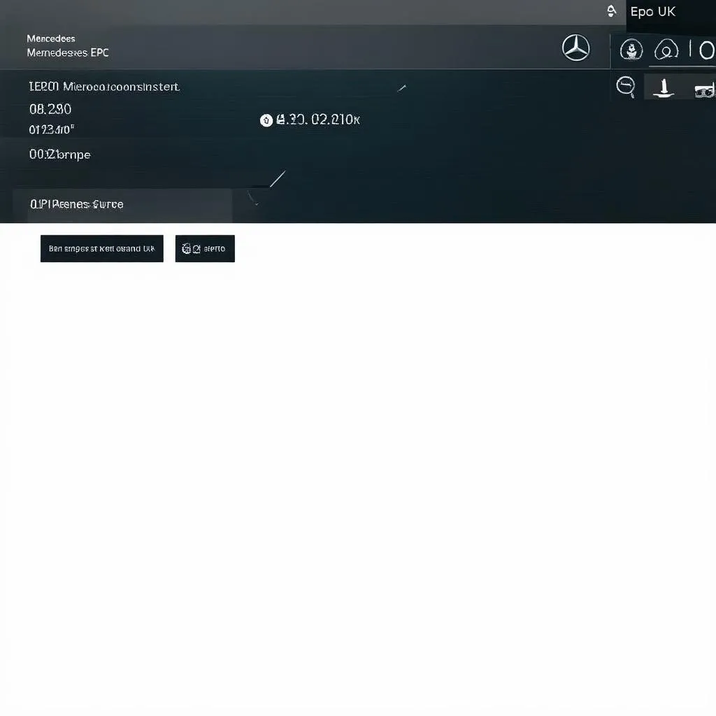 Mercedes EPC UK Interface