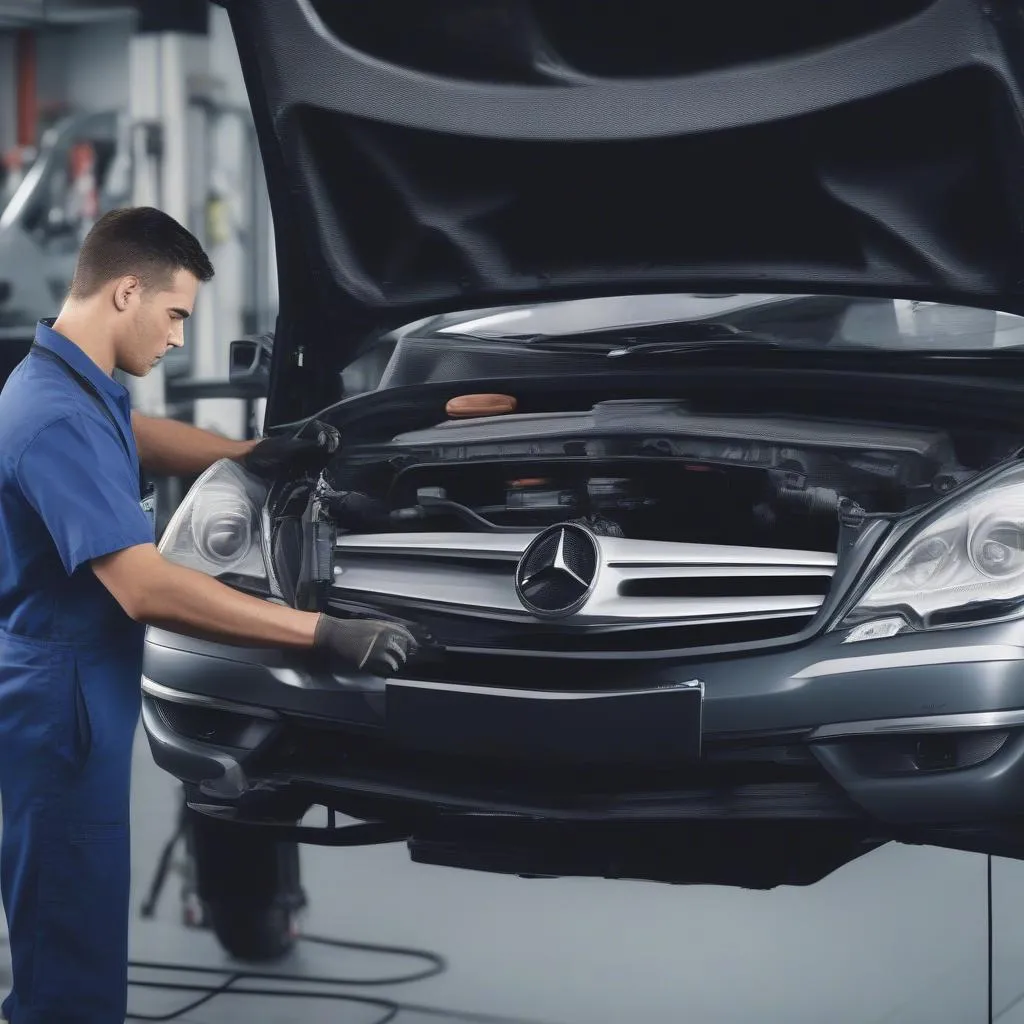 mercedes mechanic