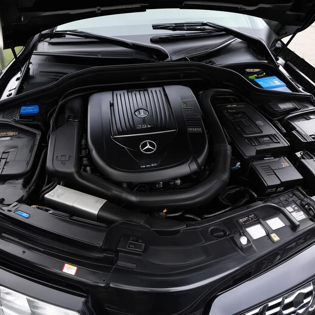 Mercedes ML270 Engine Bay