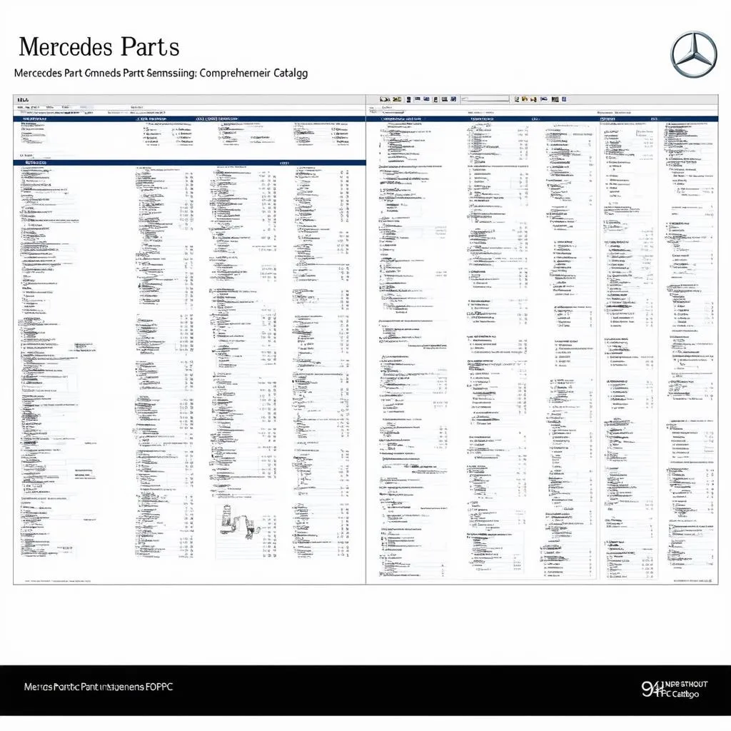 Mercedes Parts Catalog