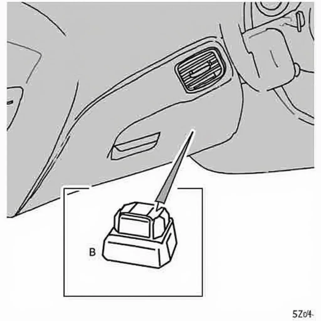 2007 Mercedes-Benz OBD2 Port