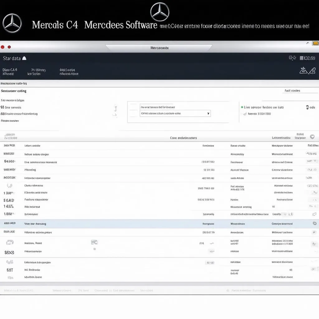 Mercedes Star C4 Software