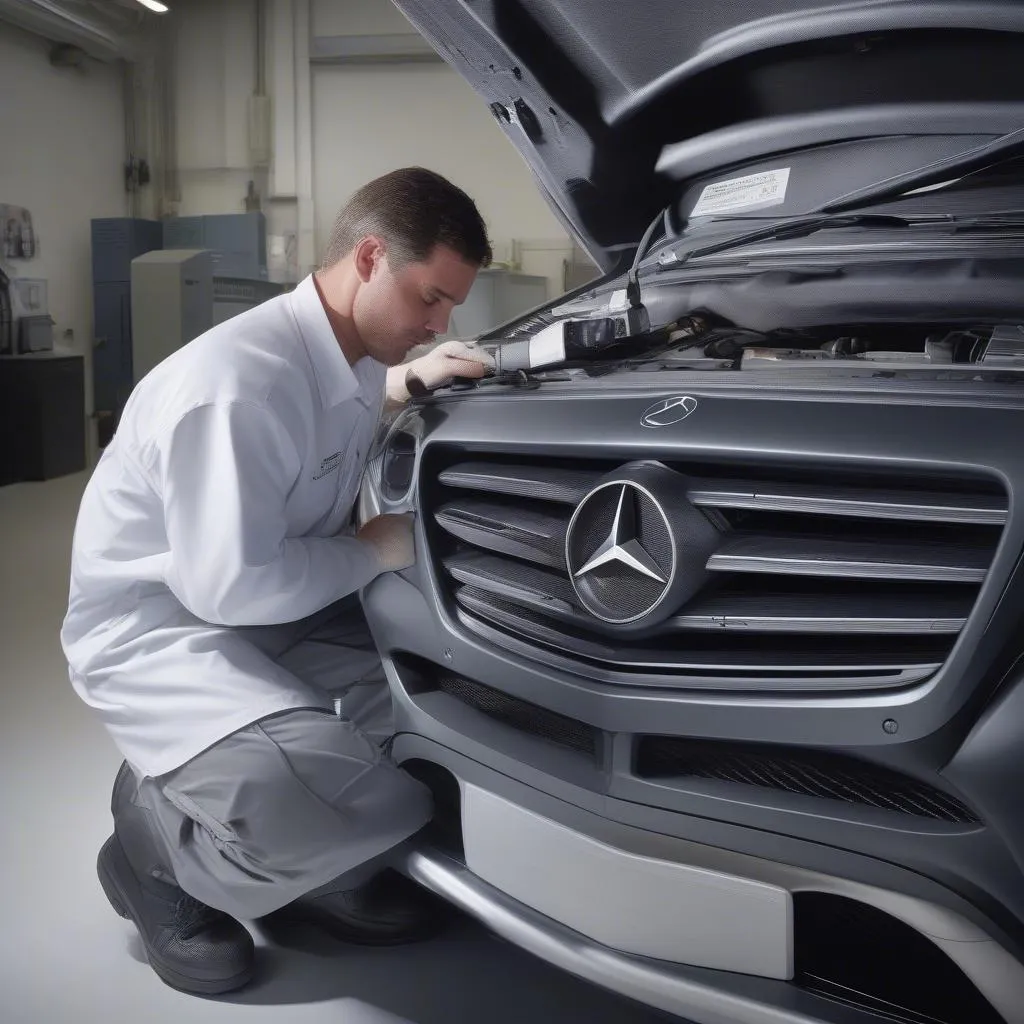 mercedes srs diagnosis