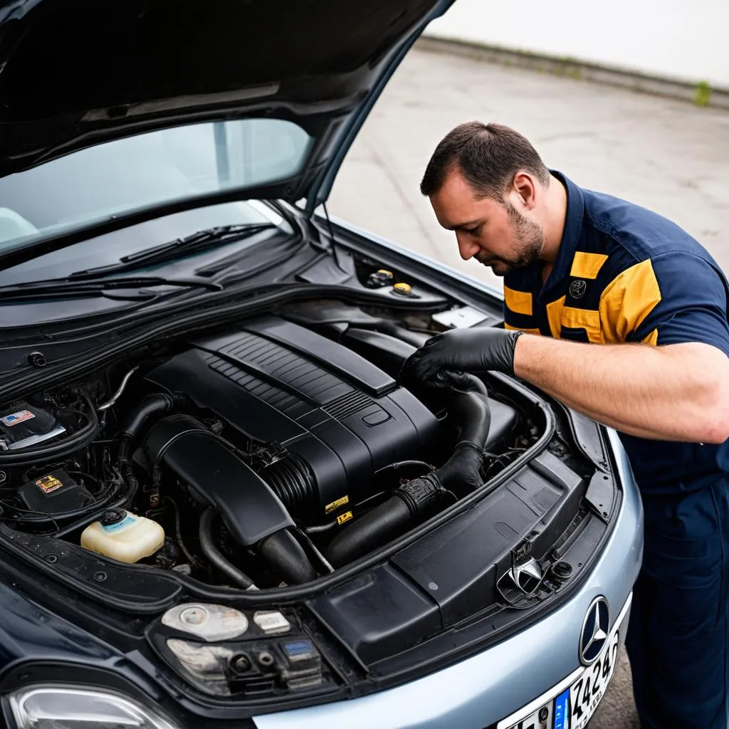 mercedes-w203-epc-light-repair