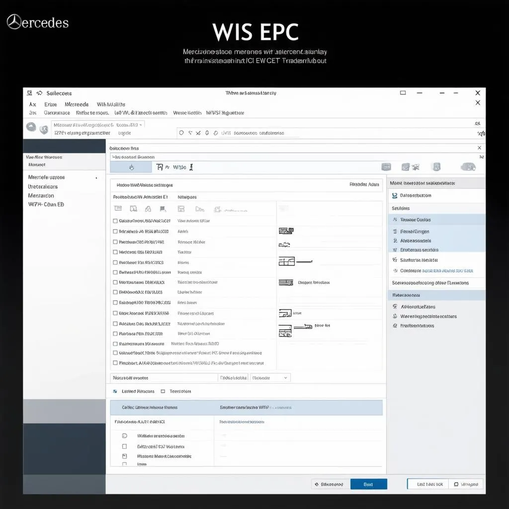 Mercedes WIS EPC Software