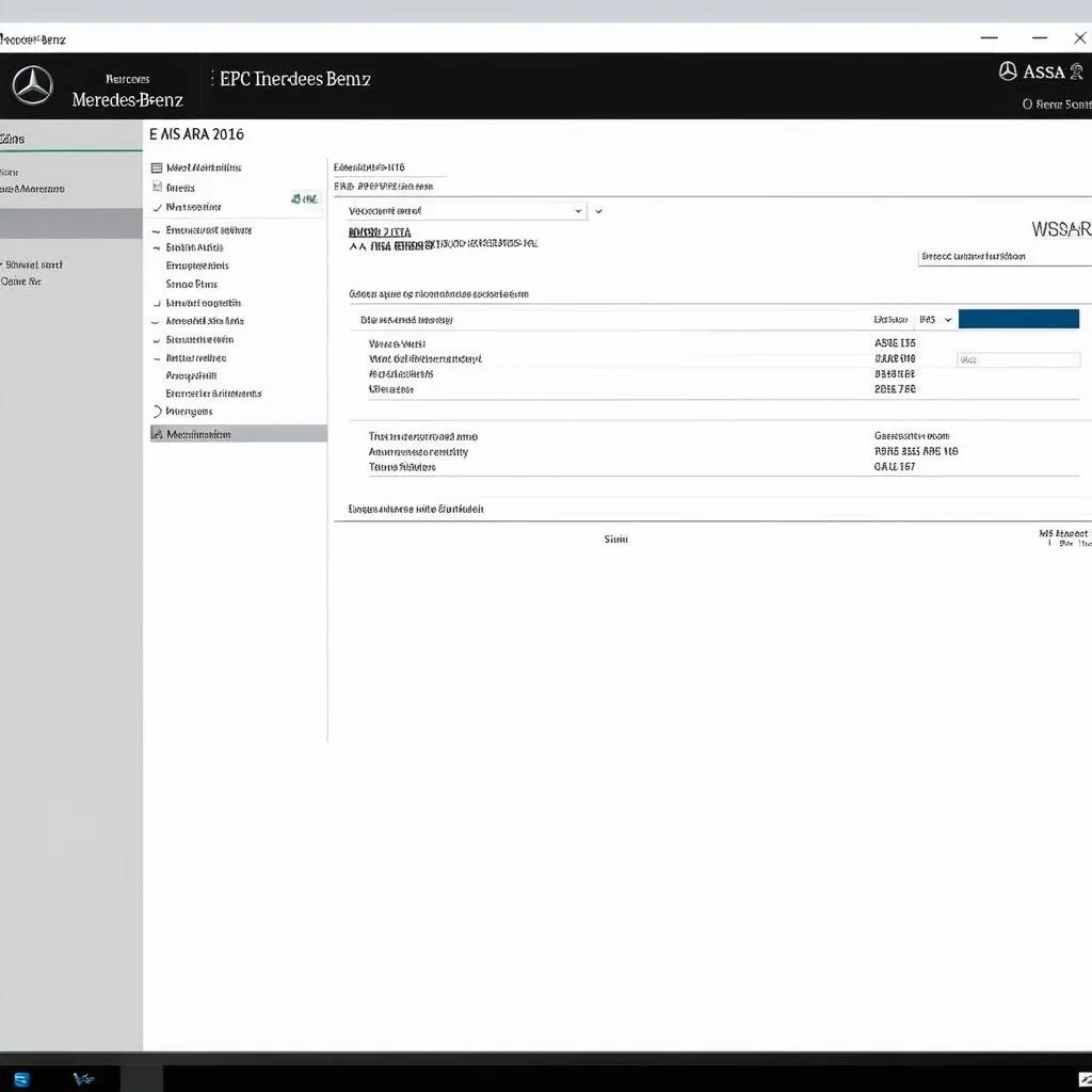 Mercedes-Benz EPC WIS ASRA 2016 Software