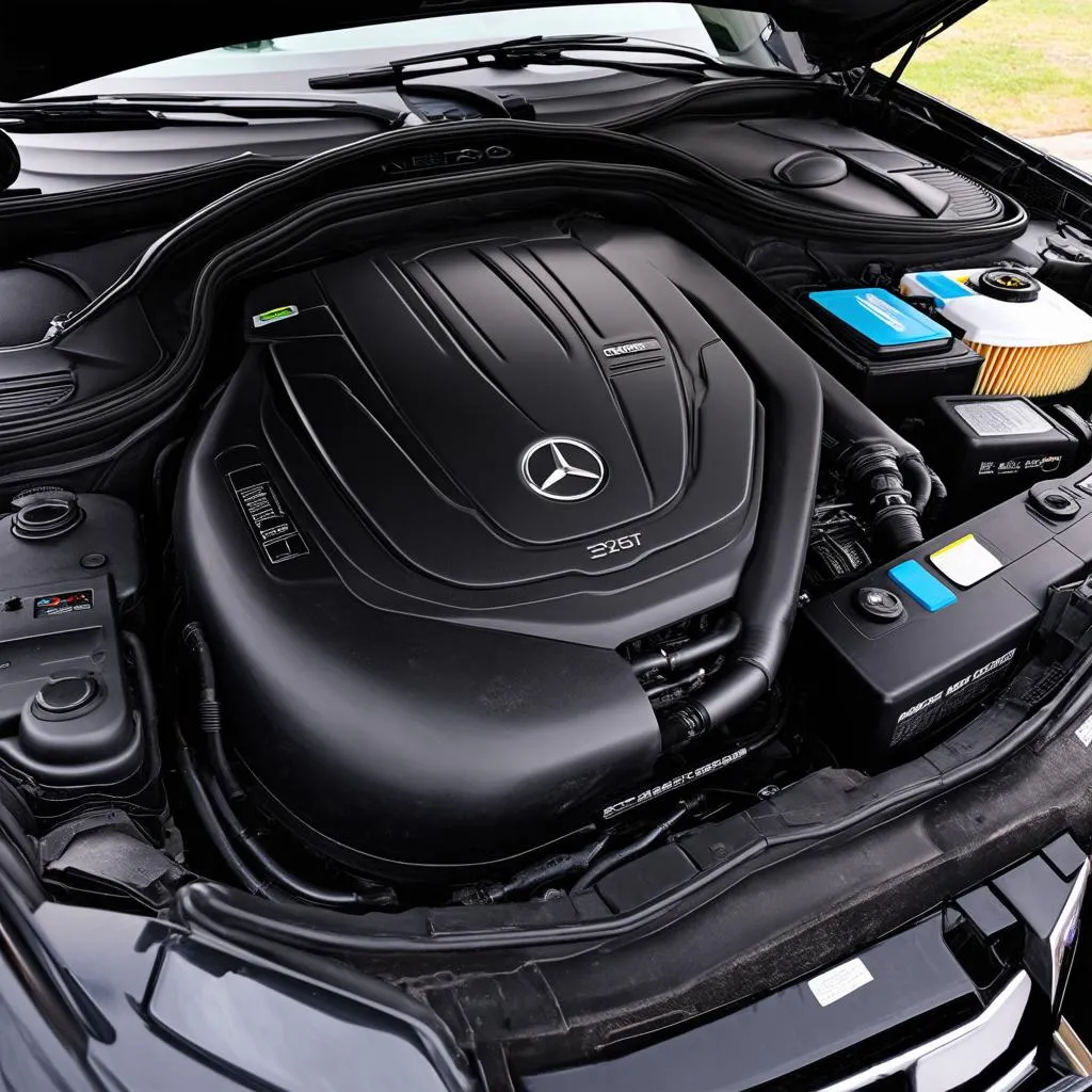 Mercedes C220 CDI Engine