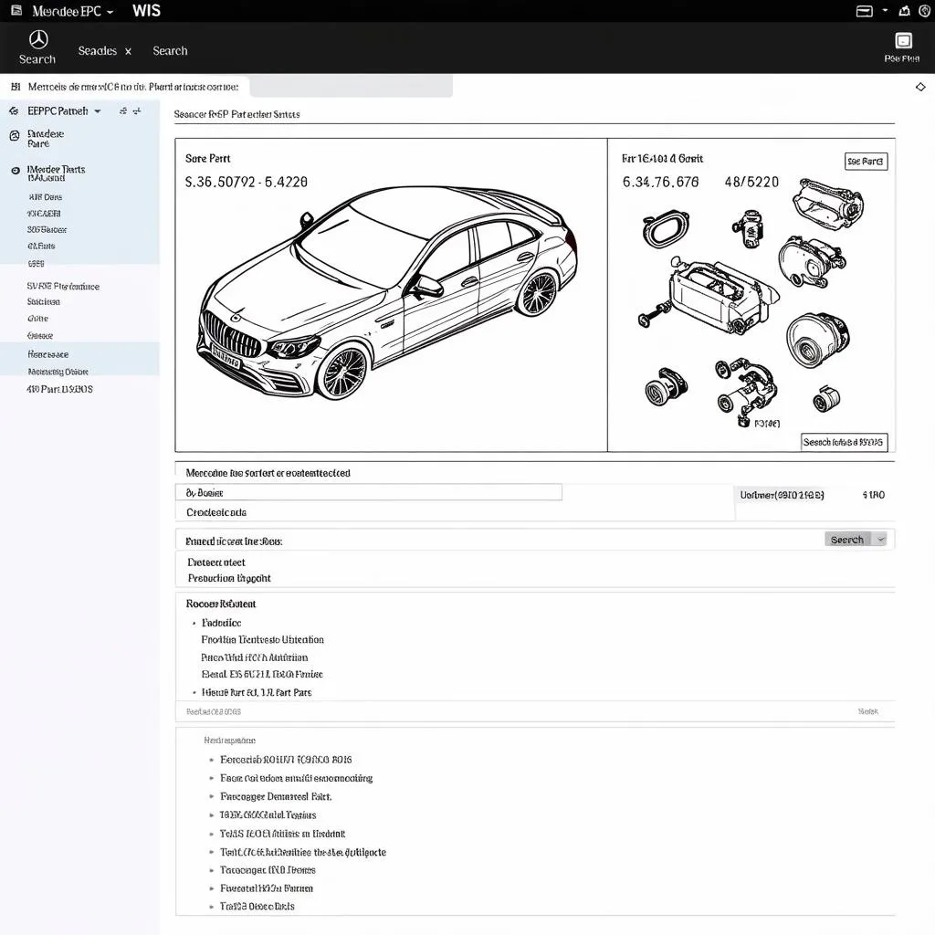 Mercedes EPC and WIS Interface