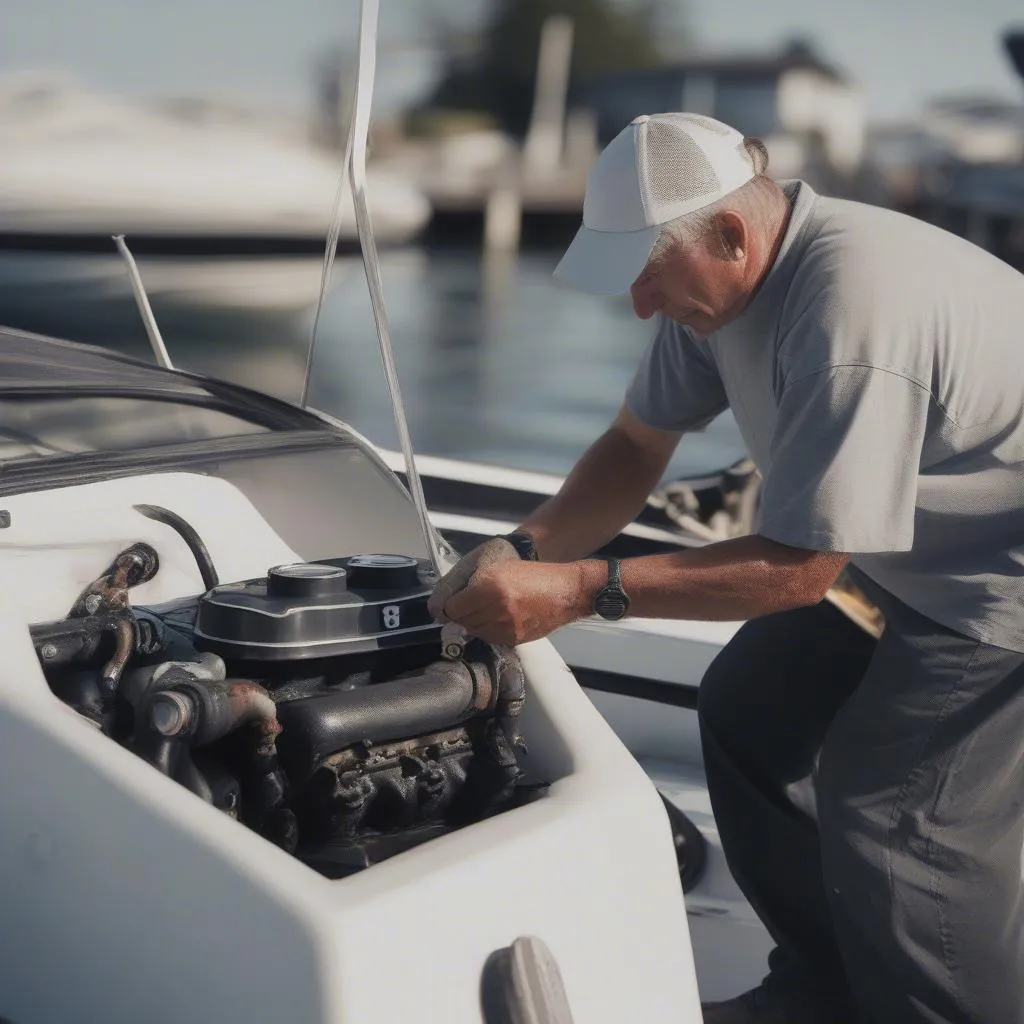 Mercruiser engine maintenance