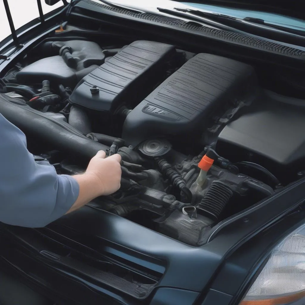 Mercury Sable Engine Bay