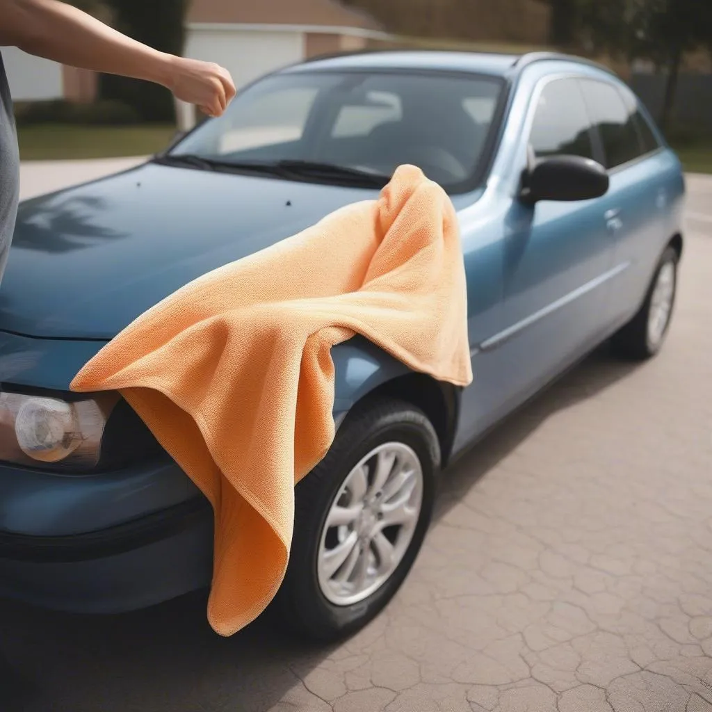 drying-a-car