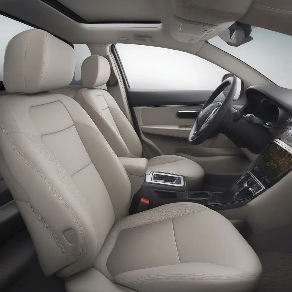 Mid-Size Car Interior Features