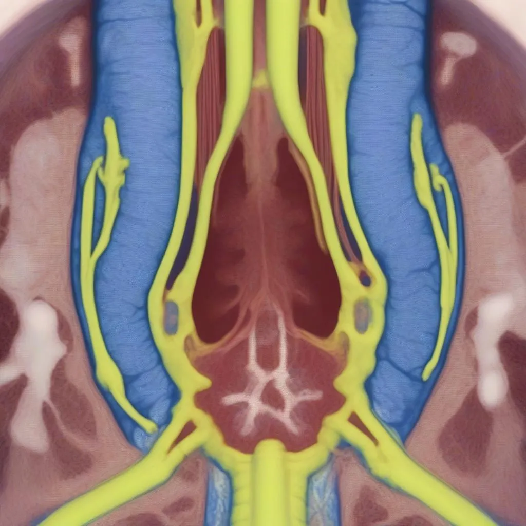 Middle Ear CT Scan Showing Cholesteatoma