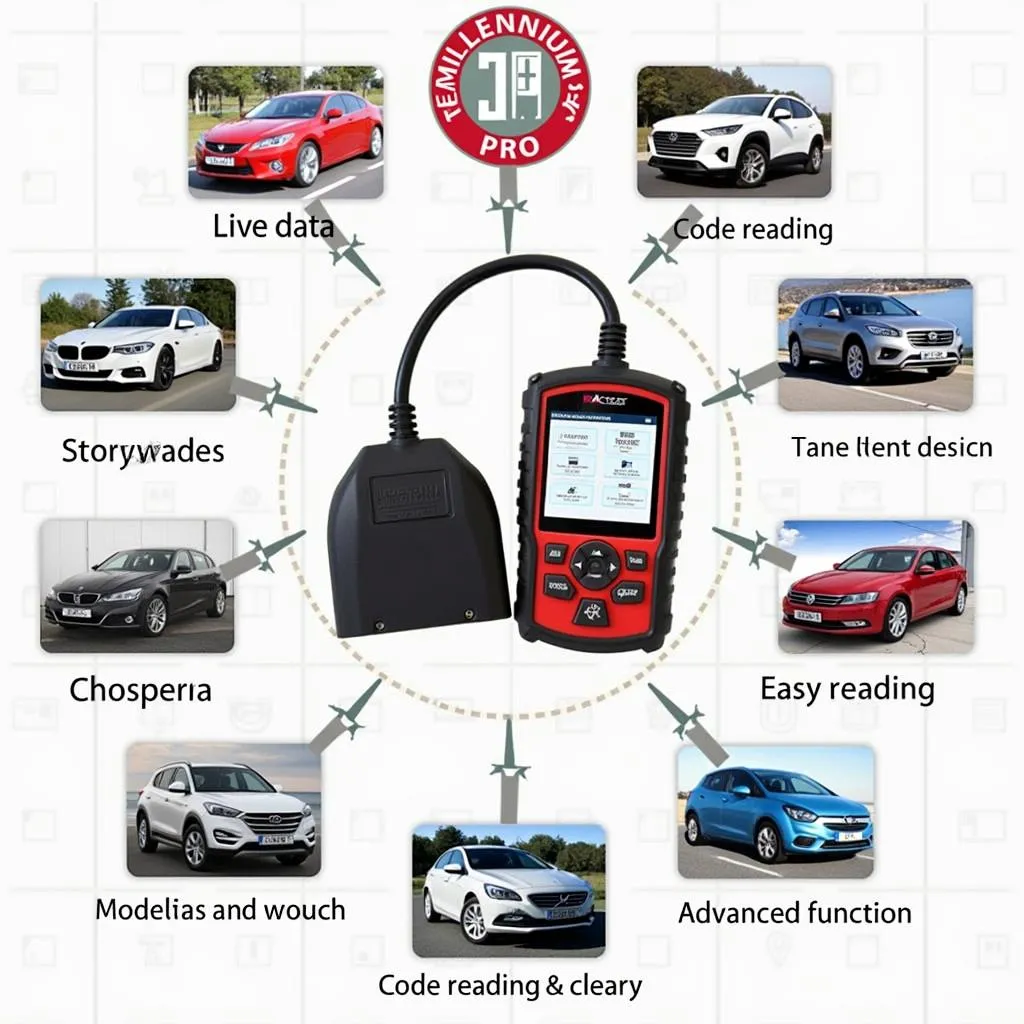 Millennium 90 Pro Scan Tool for European Cars