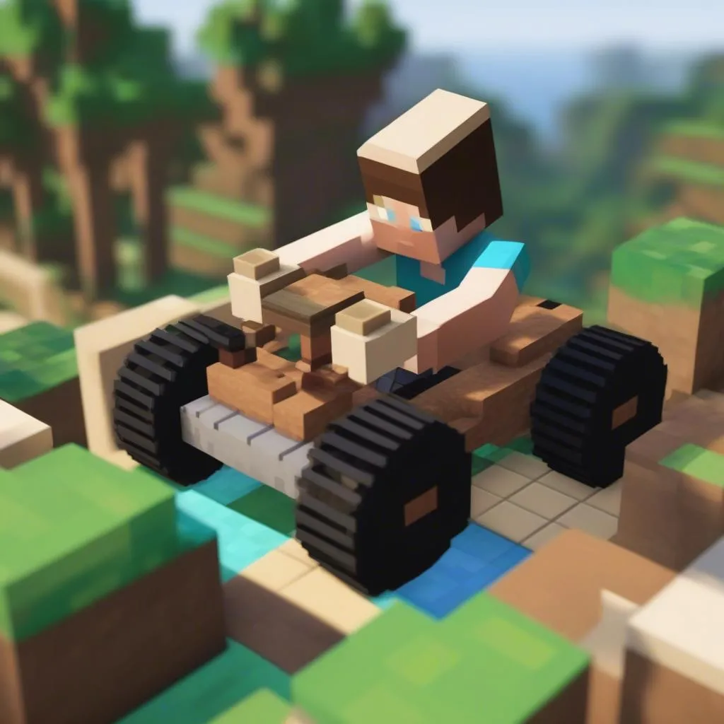 Minecraft Car Building Experience: Hands-on Learning