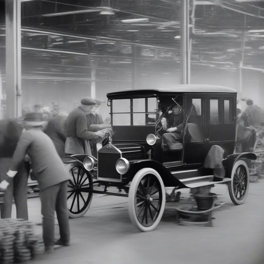 Ford Model T Assembly Line