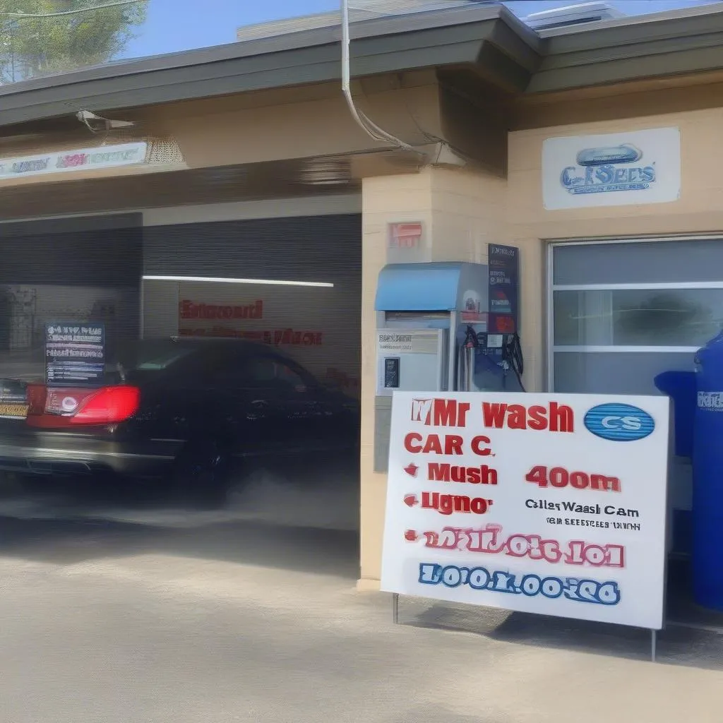 A Mr. CS Car Wash location