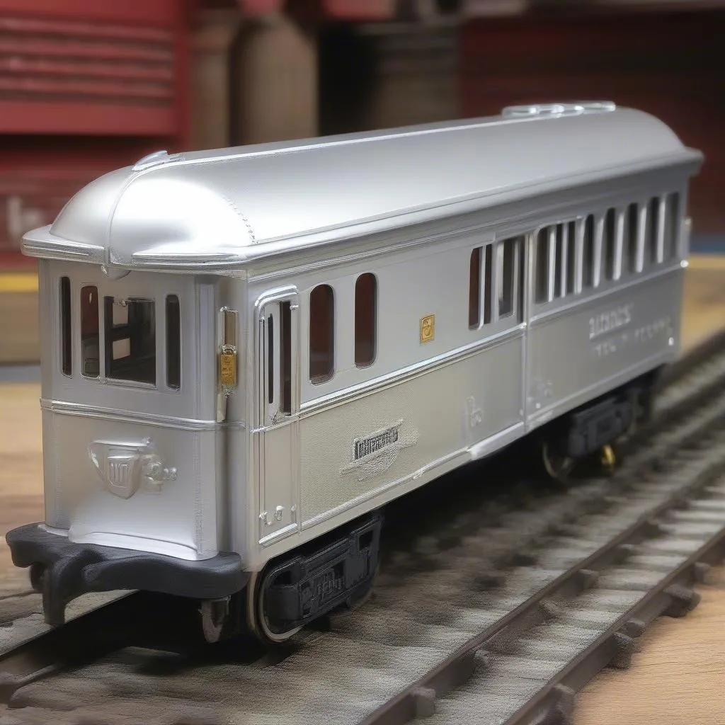 MTH Penn 5931 Adams Express Company baggage car exterior