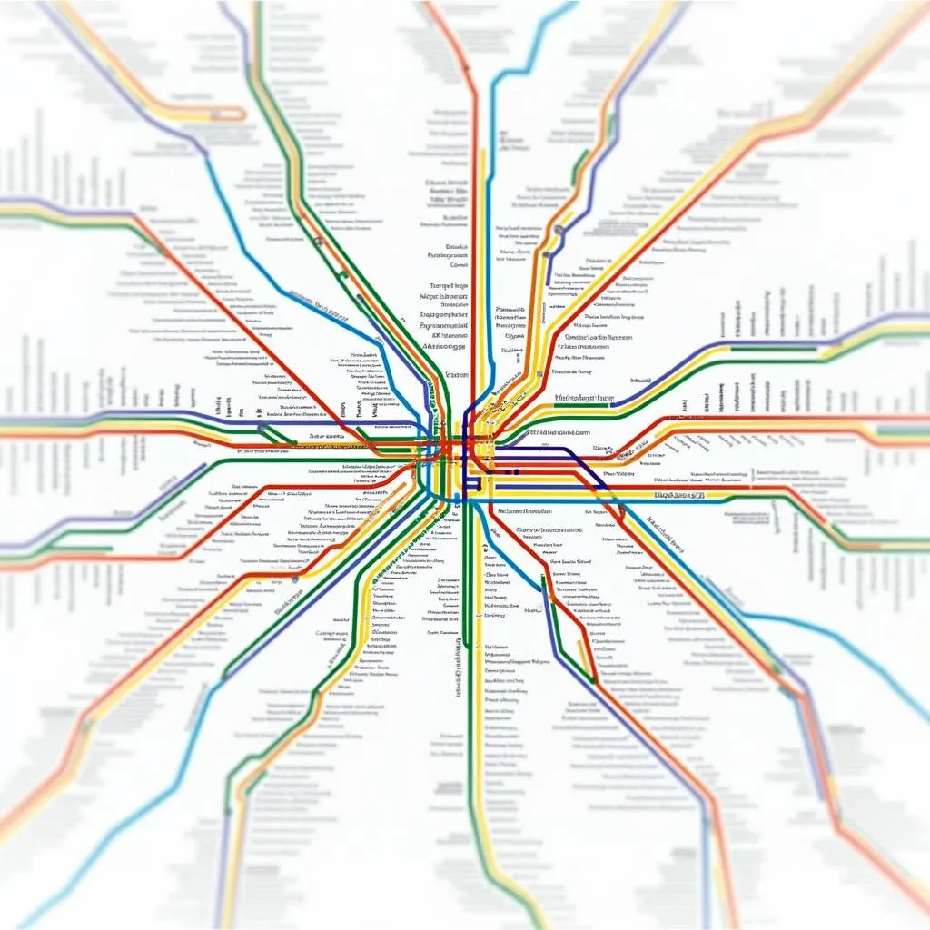 Munich Public Transportation Map