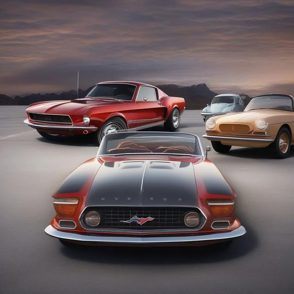 The iconic Mustang, Corvette, and Beetle: American muscle, performance, and timeless design