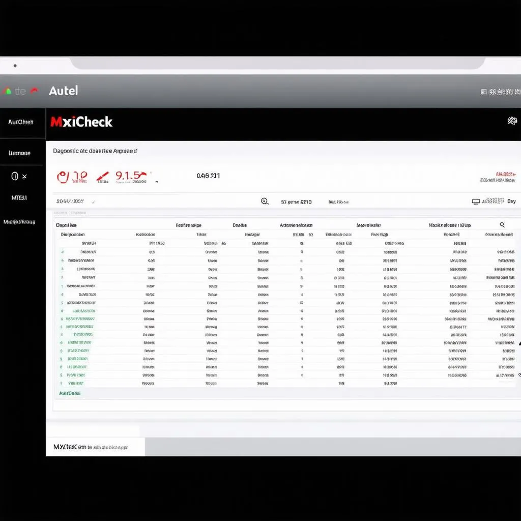 MXICheck Autel Interface