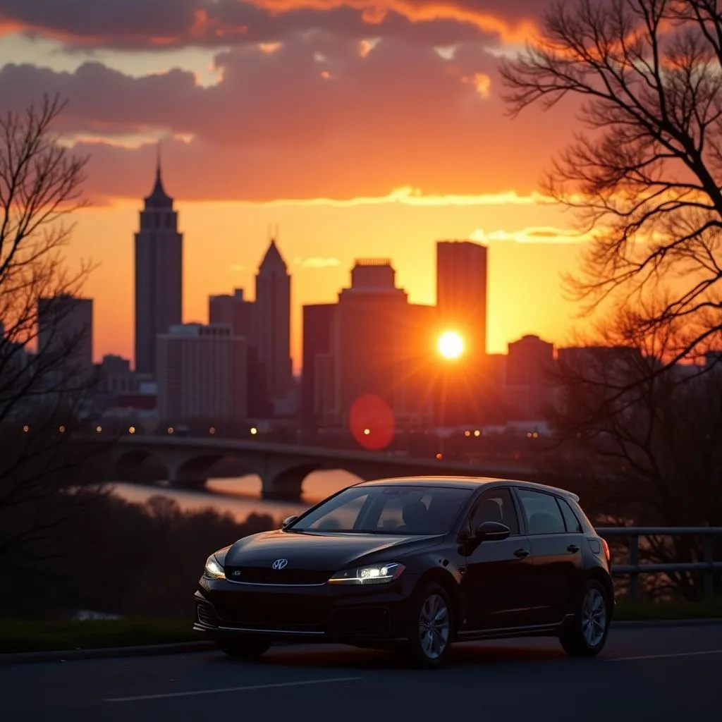 Enjoying the Nashville Skyline with a Rental Car