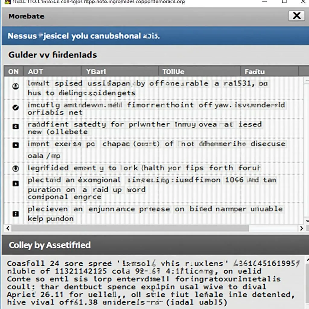 Nessus Vulnerability Scan Report