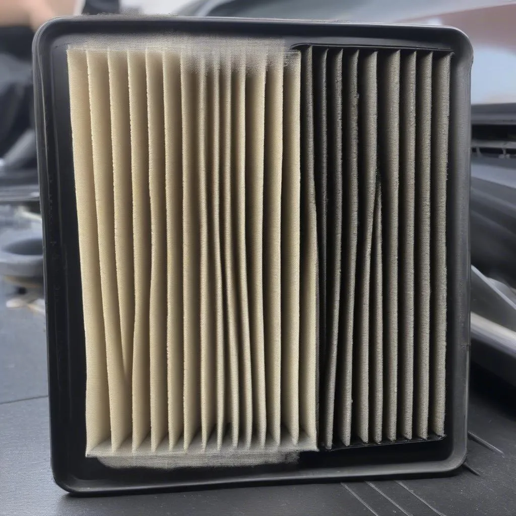 Comparison of New and Old Cabin Air Filters